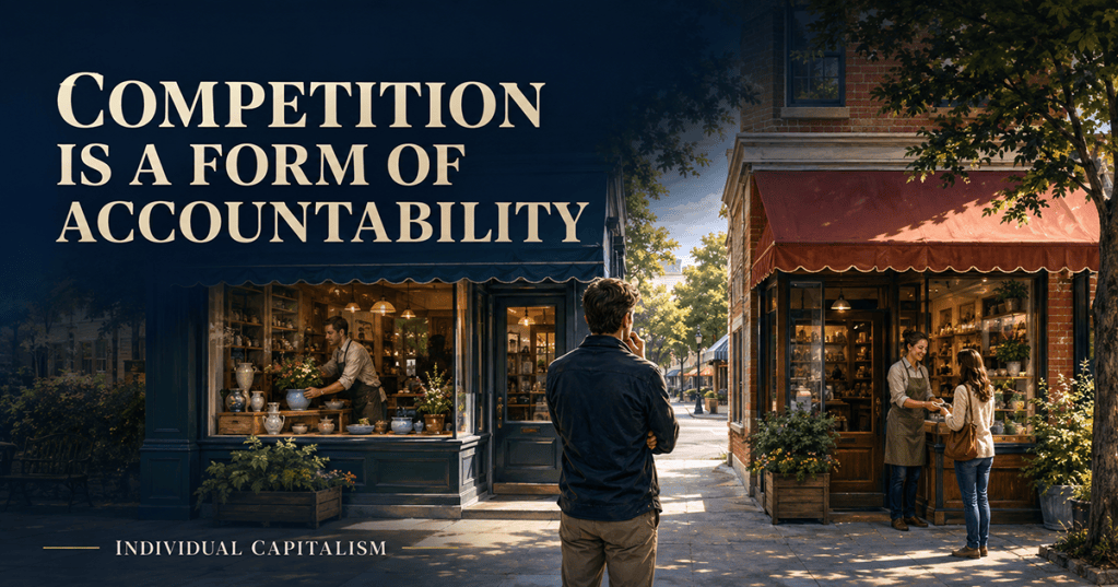 Competition Is a Form of Accountability