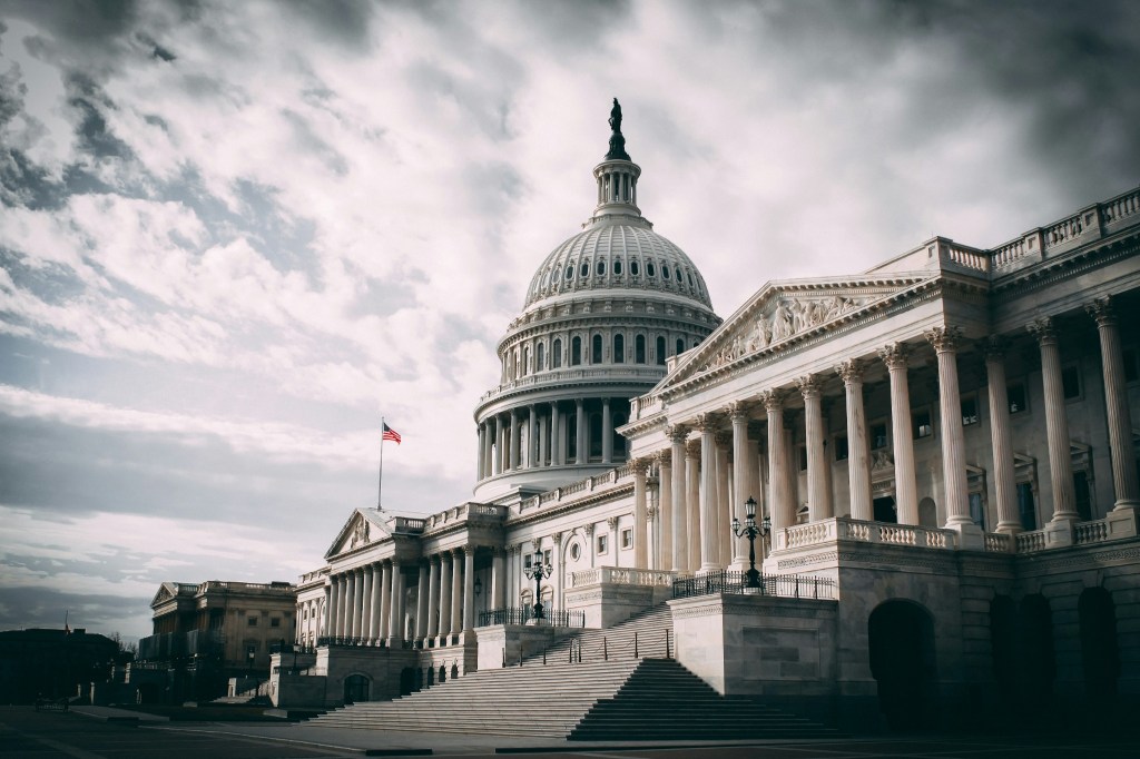 The United States Capitol representing the role and limits of government in a free society.