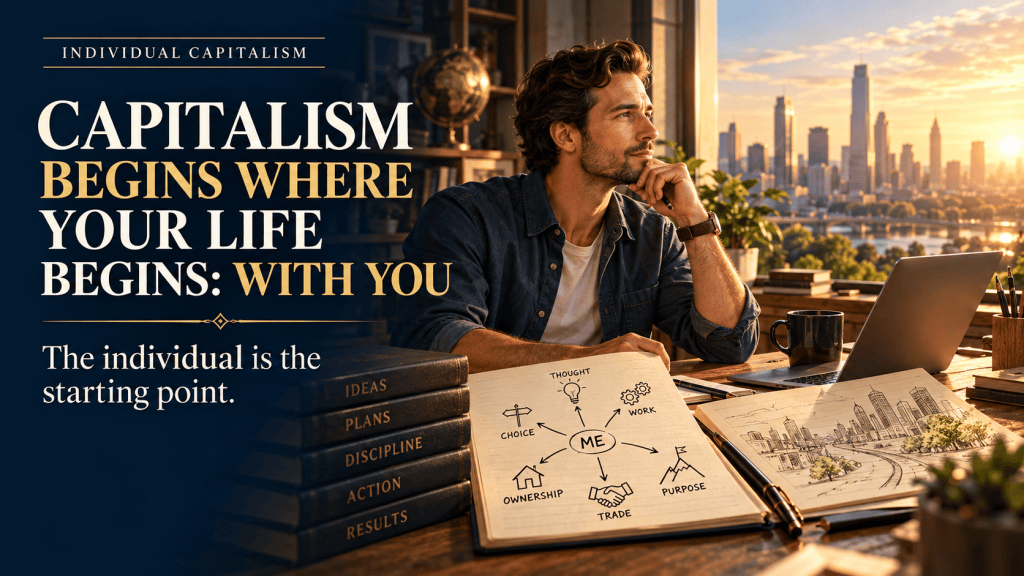 Capitalism Begins Where Your Life Begins With You
