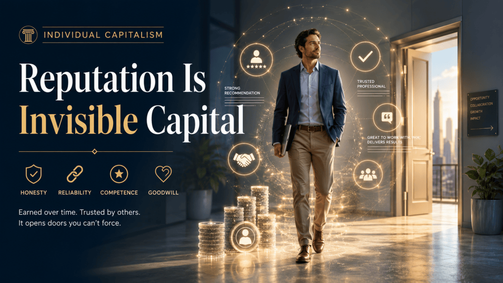 Reputation Is Invisible&nbsp;Capital